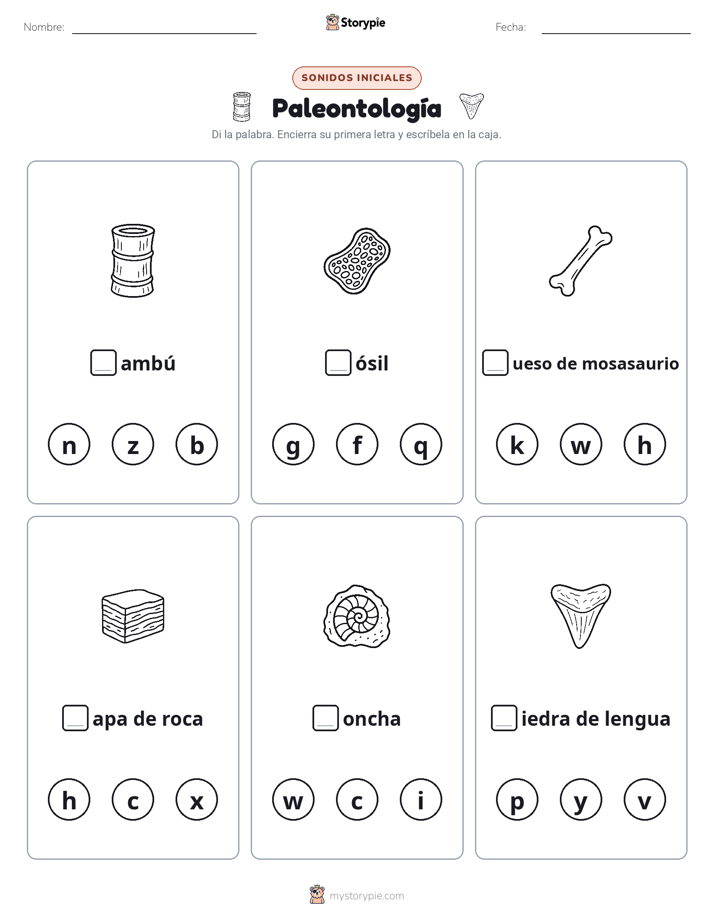 Sonidos Iniciales