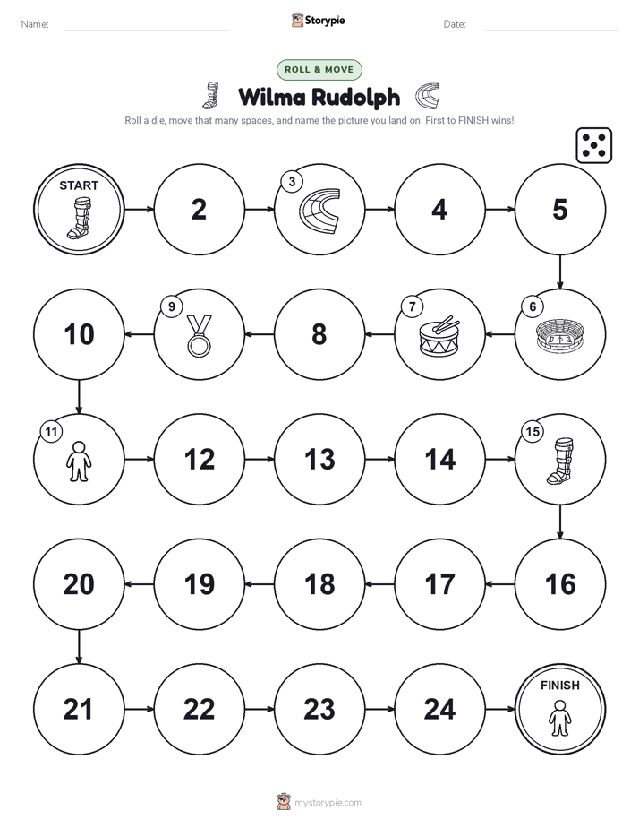 Roll & Move Game