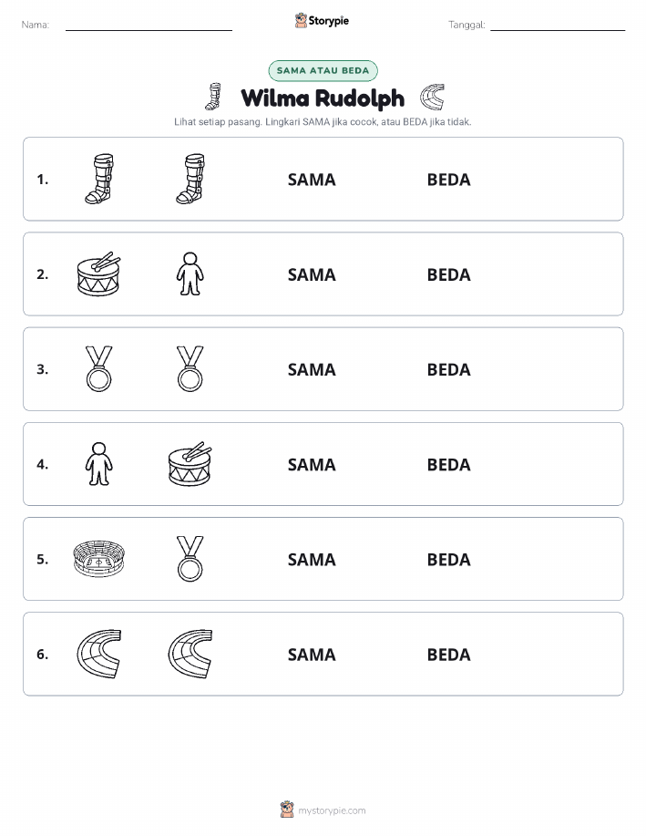 Sama atau Berbeda