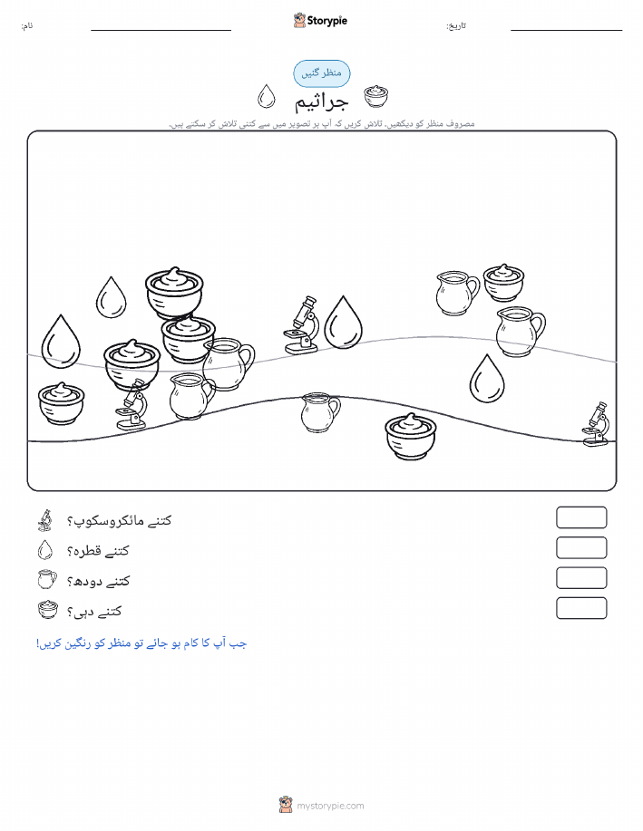 گنتی کا منظر