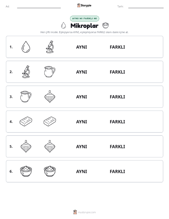 Aynı mı Farklı mı