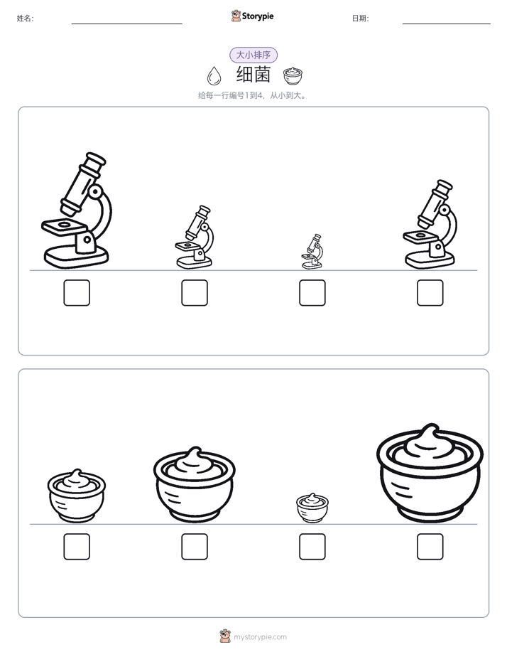 大小排序