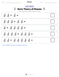 Germ Theory of Disease printable worksheet preview