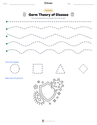 Germ Theory of Disease printable worksheet preview