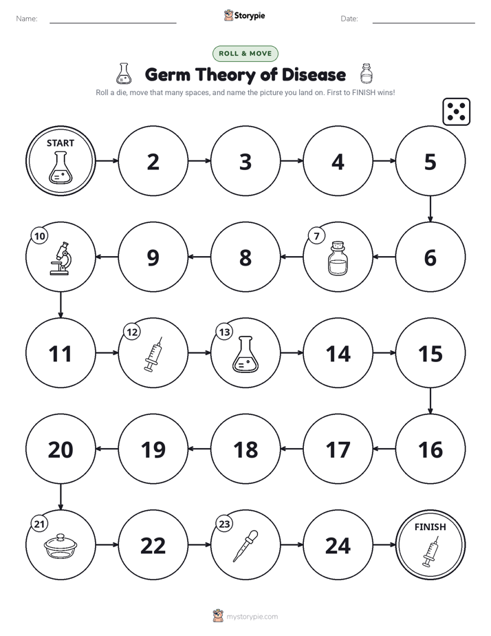 Roll & Move Game