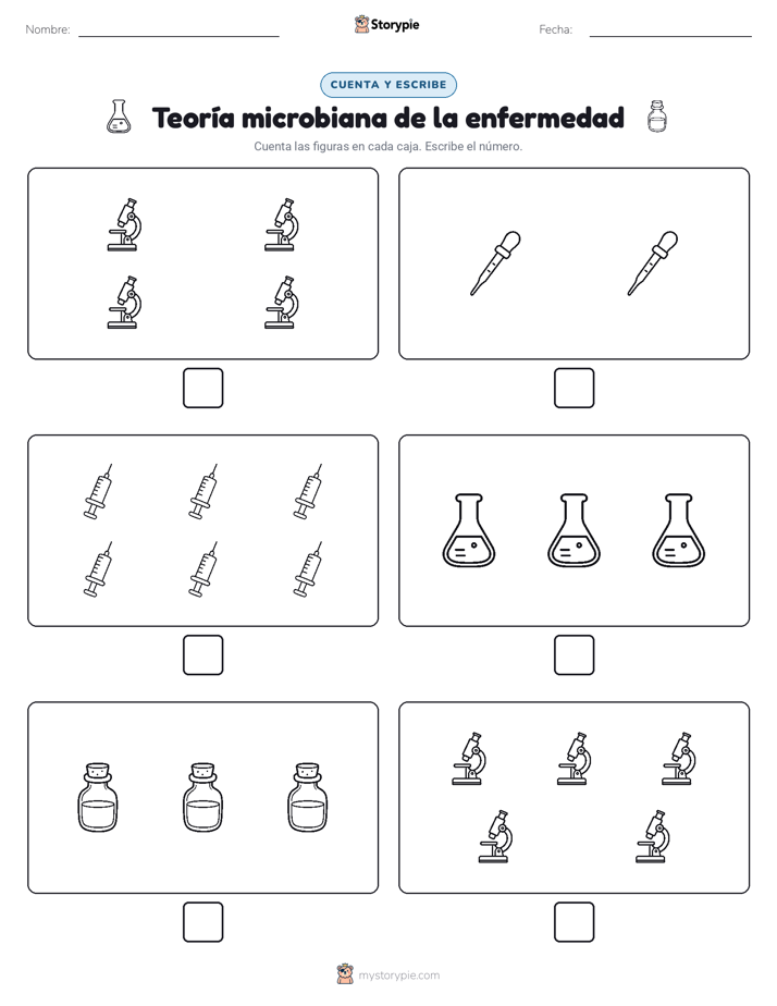 Cuenta y Escribe