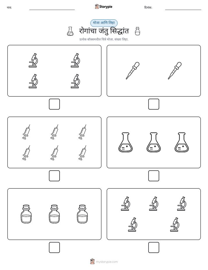 गणना & लिहा