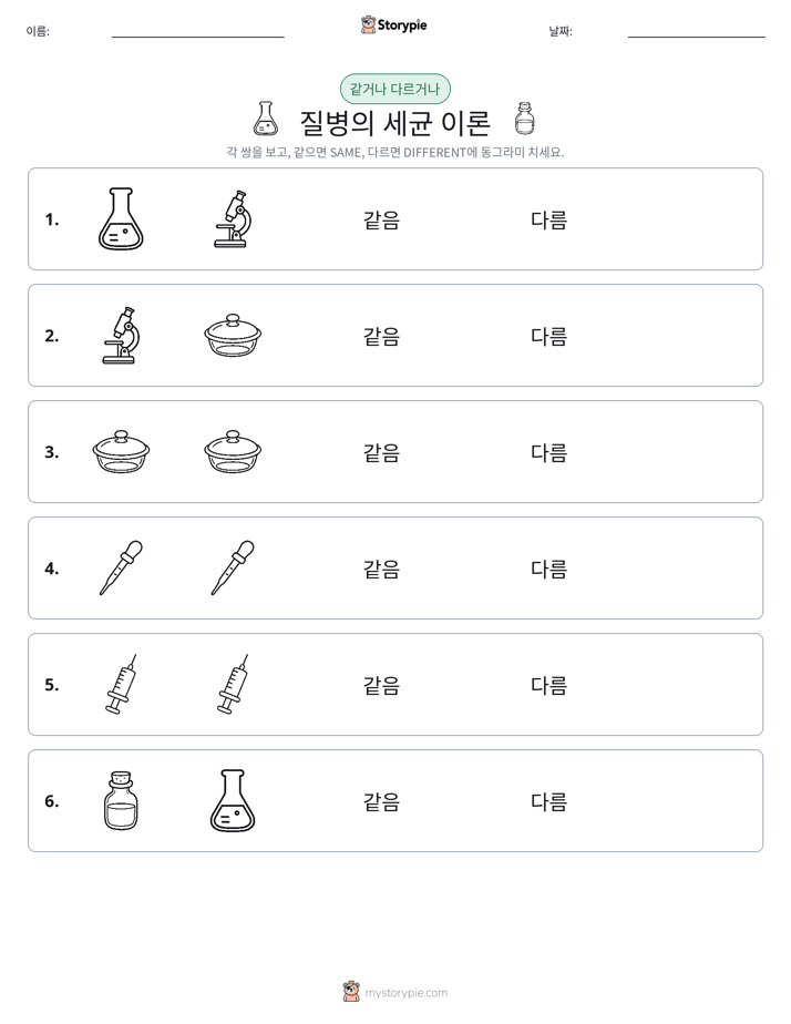 같은 것 또는 다른 것
