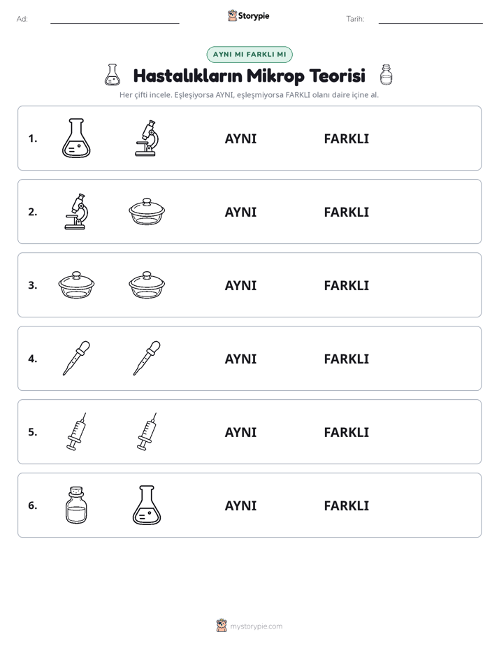 Aynı mı Farklı mı