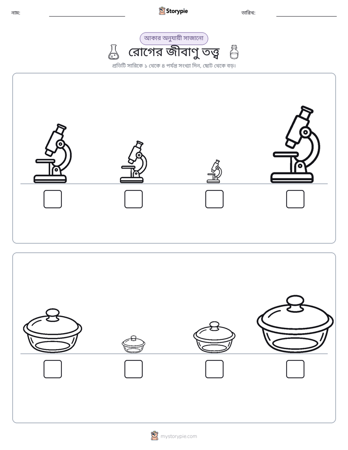 আকারের ক্রম
