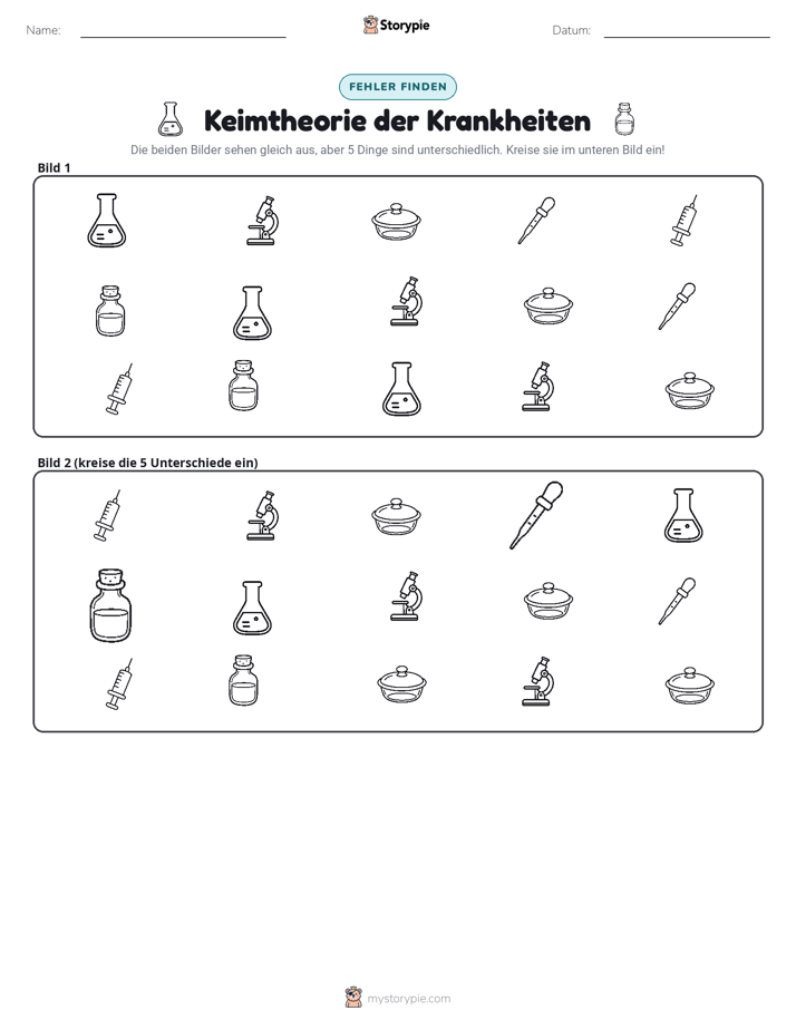 Finde den Unterschied
