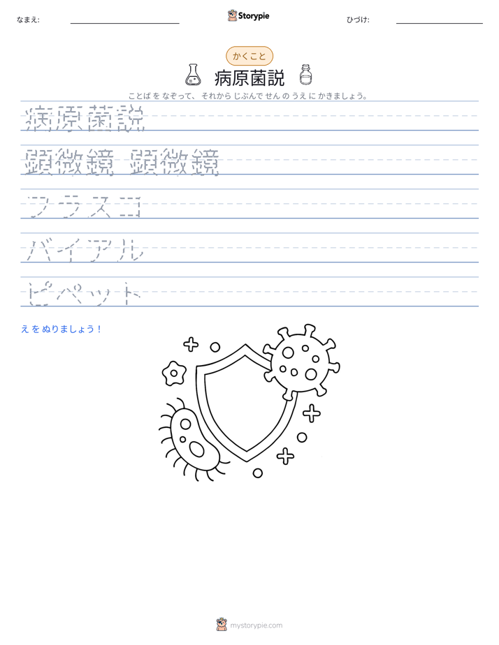 書き取り練習
