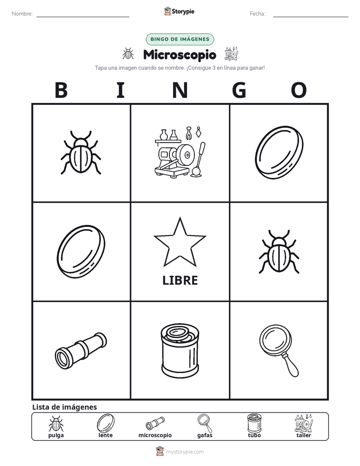 Bingo de Imágenes