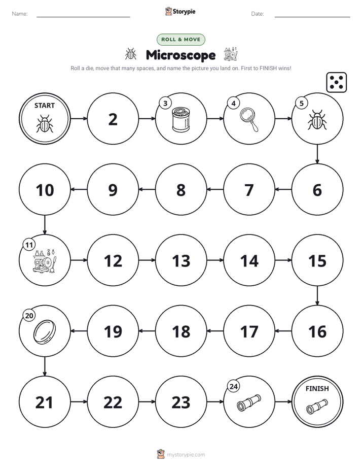 Roll & Move Game