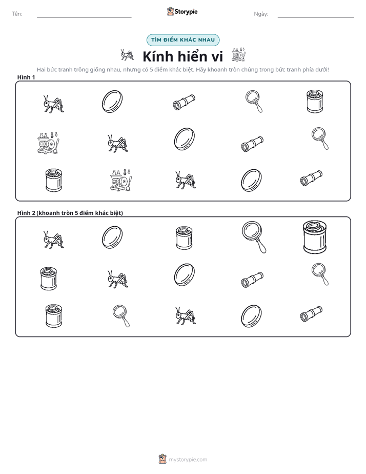 Tìm Sự Khác Biệt
