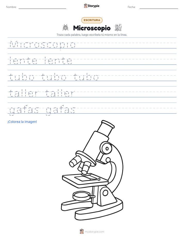 Práctica de Escritura