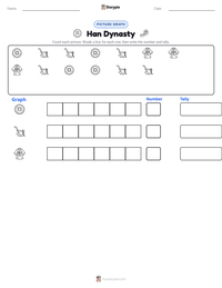 Han Dynasty printable worksheet preview