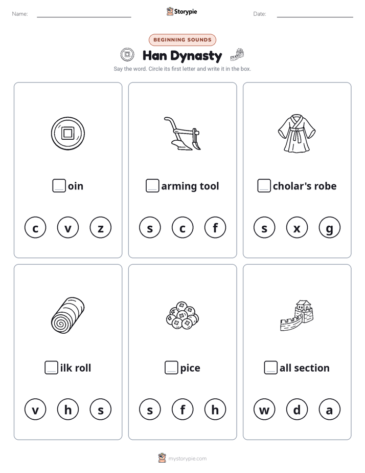 Beginning Sounds