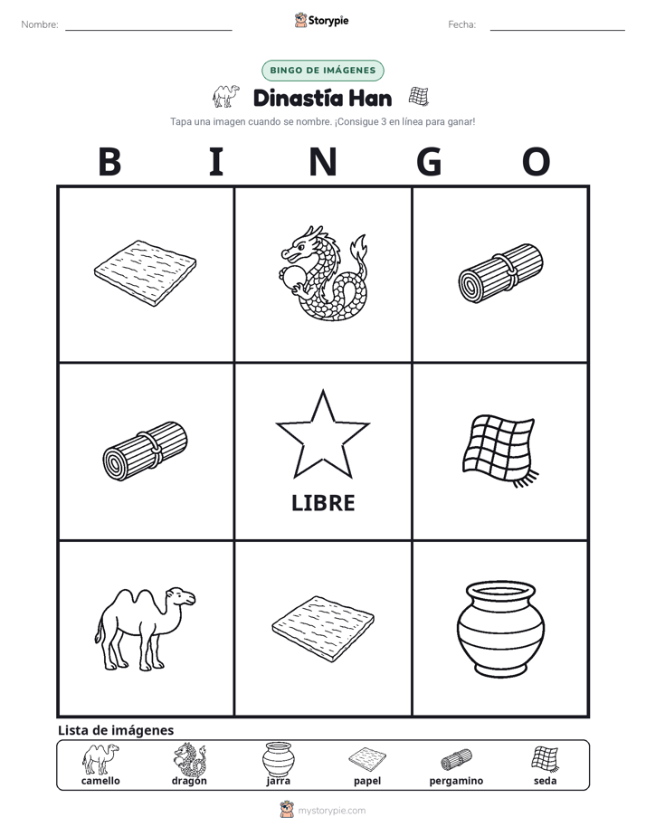Bingo de Imágenes
