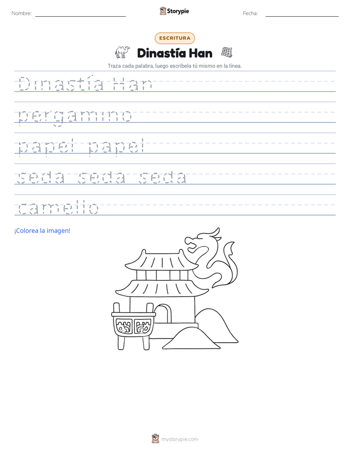 Práctica de Escritura