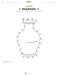 Song Dynasty printable worksheet preview