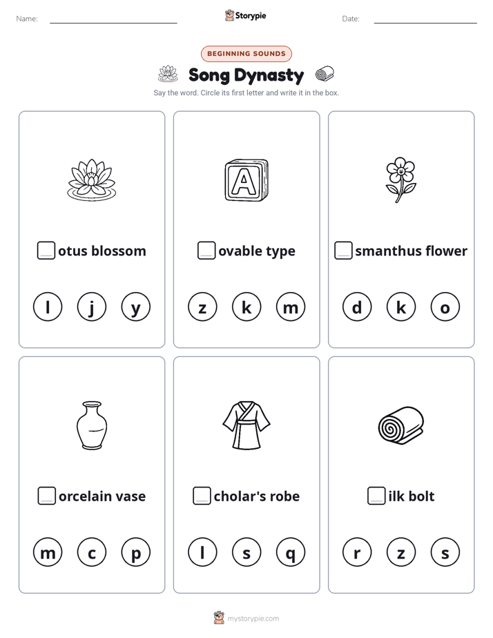 Beginning Sounds
