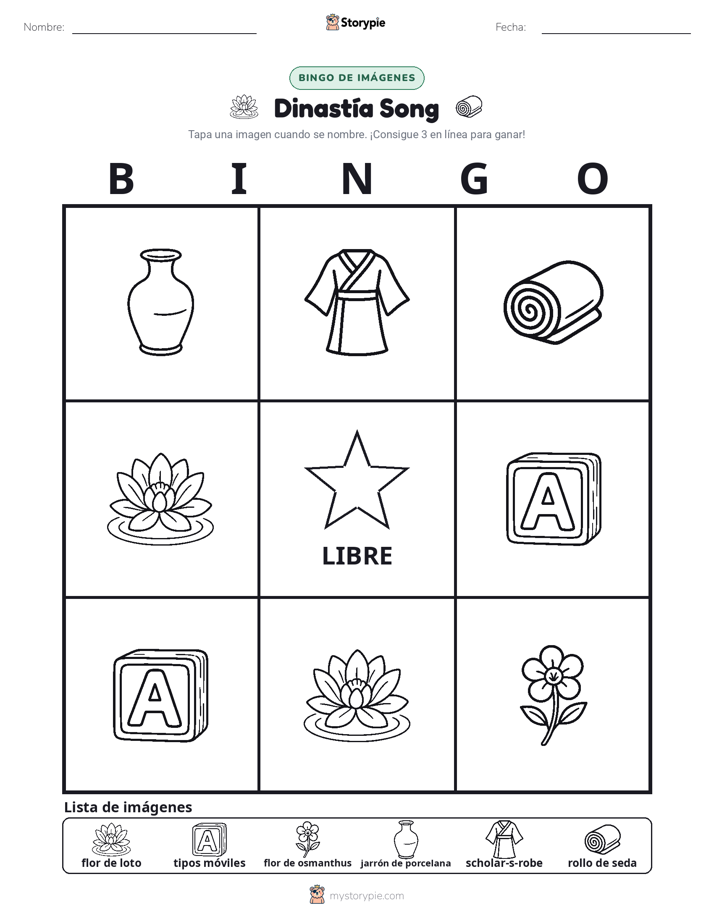 Bingo de Imágenes
