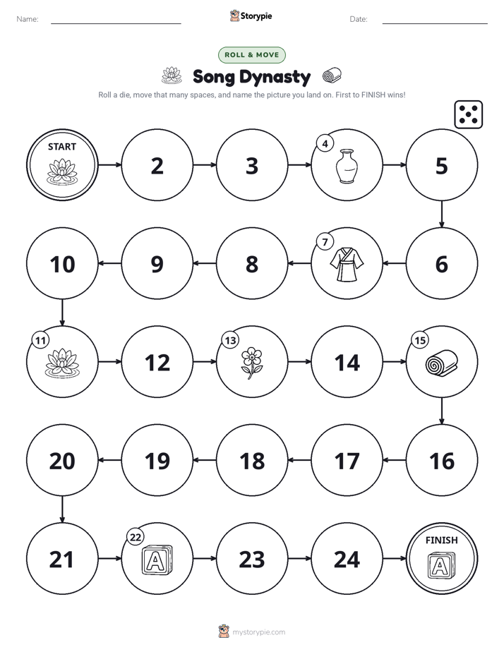 Roll & Move Game