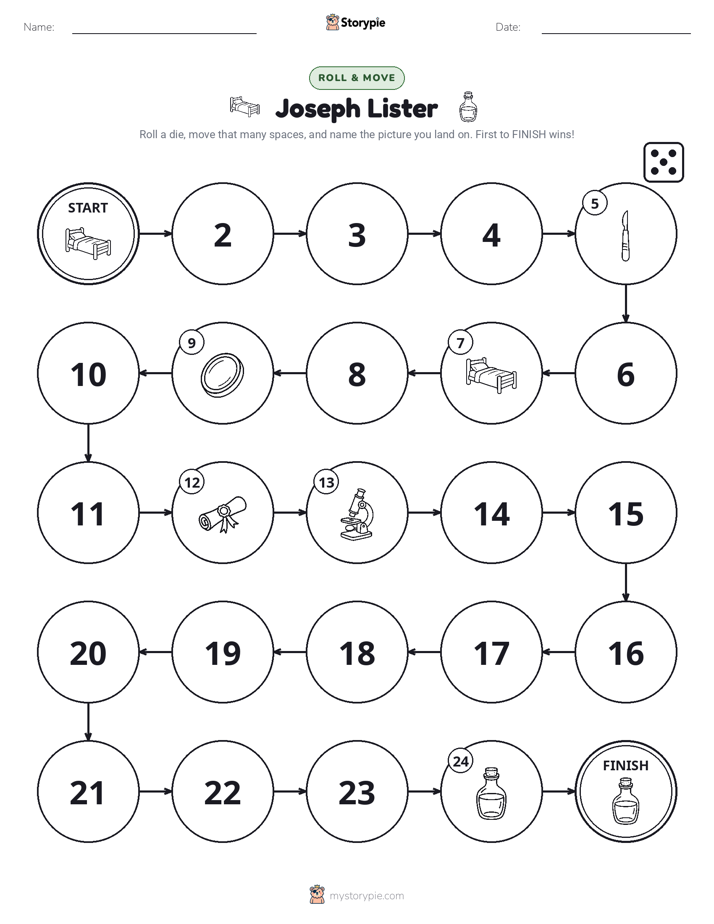 Roll & Move Game