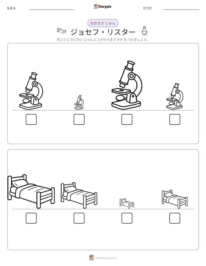 サイズ順