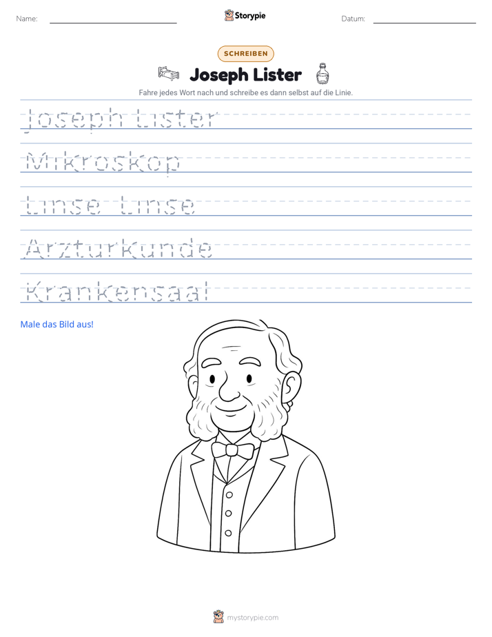 Schreibübung