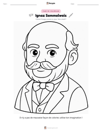 Aperçu de la feuille de travail imprimable Ignaz Semmelweis