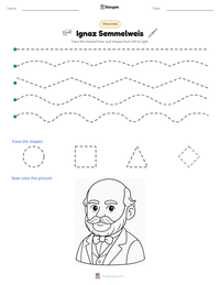 Ignaz Semmelweis printable worksheet preview