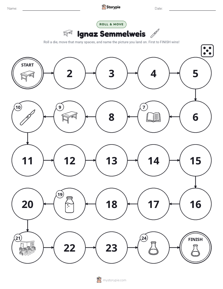 Roll & Move Game