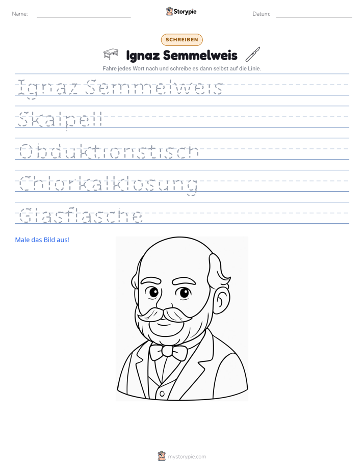 Schreibübung