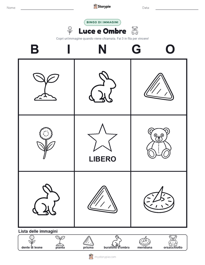 Bingo delle Immagini