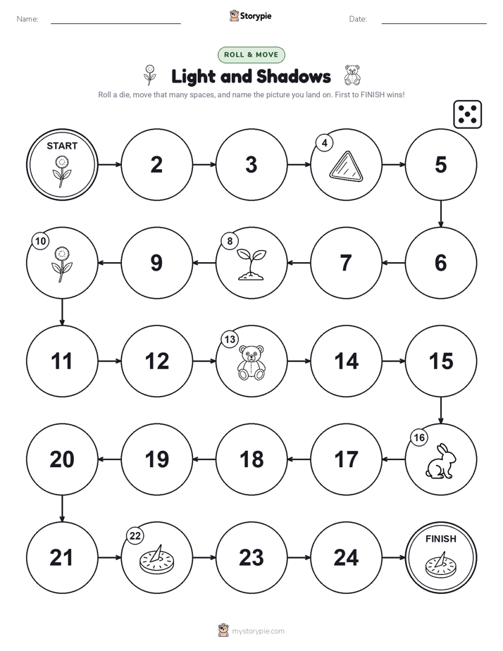 Roll & Move Game