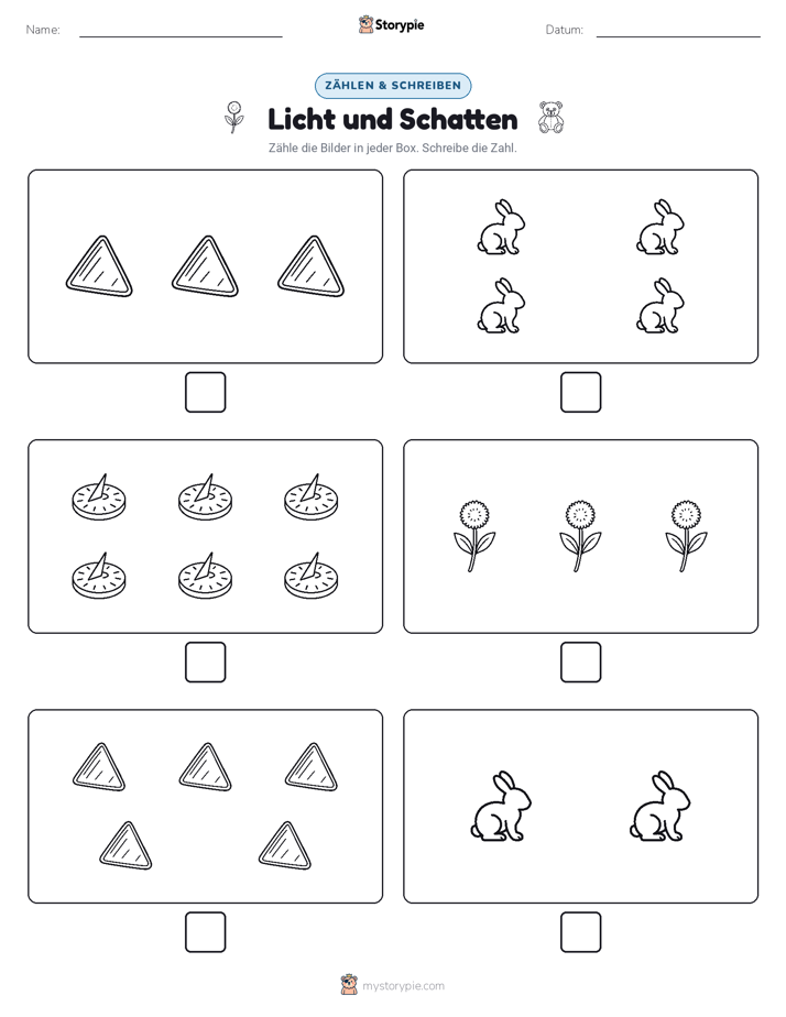 Zählen & Schreiben