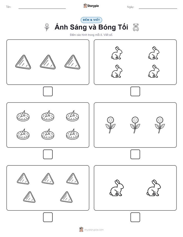 Đếm & Viết