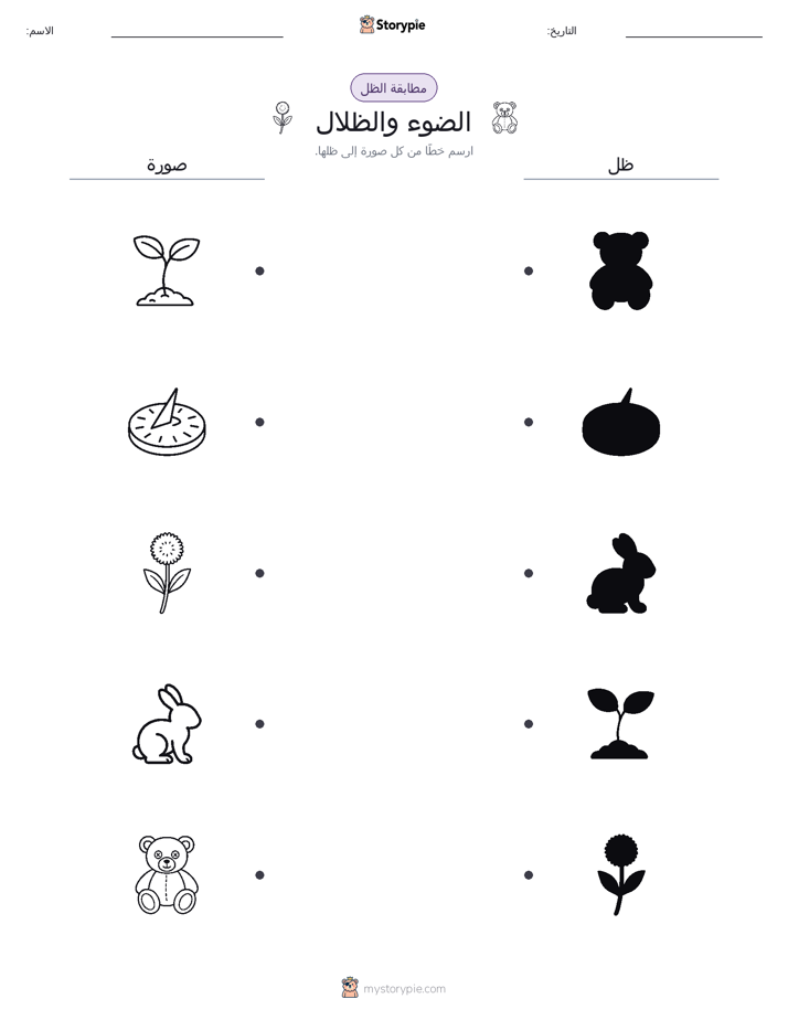 مطابقة الظل