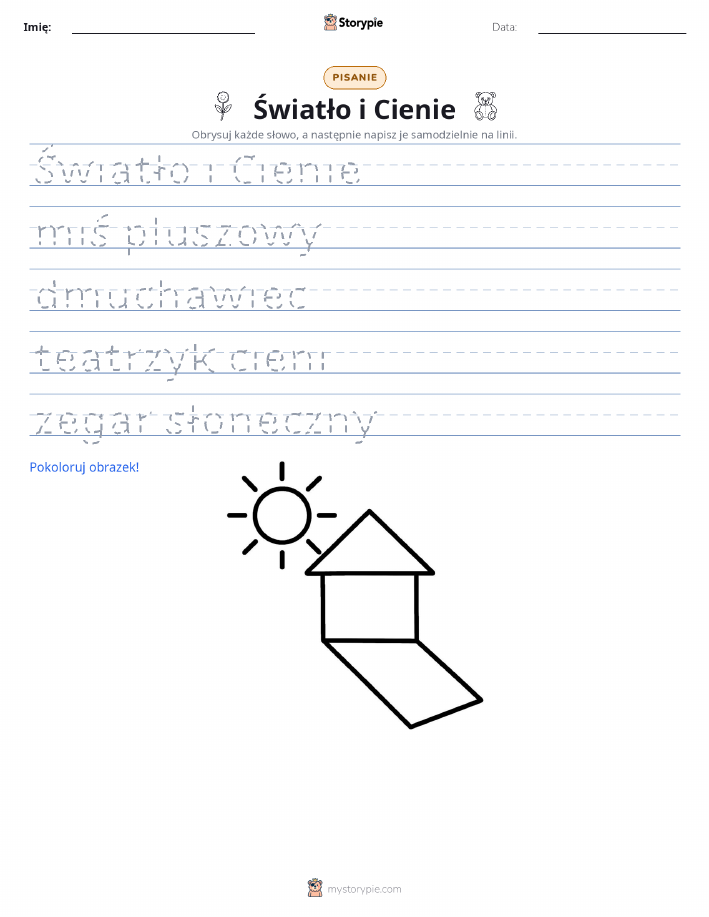 Ćwiczenie Pisania