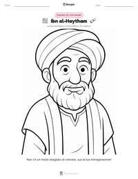 Anteprima della scheda stampabile di Ibn al-Haytham