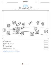 ابن الہیثم پرنٹ کرنے کے قابل ورکشیٹ کا پیش نظارہ