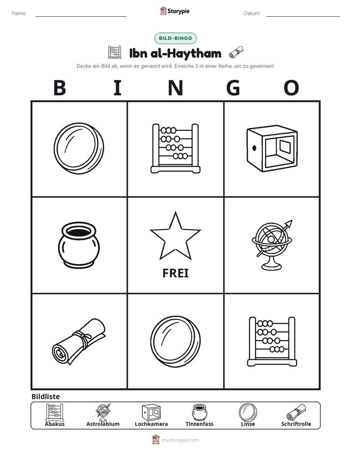 Bild-Bingo