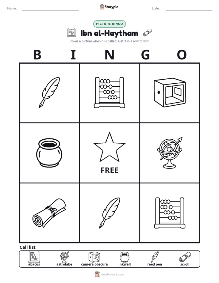 Picture Bingo