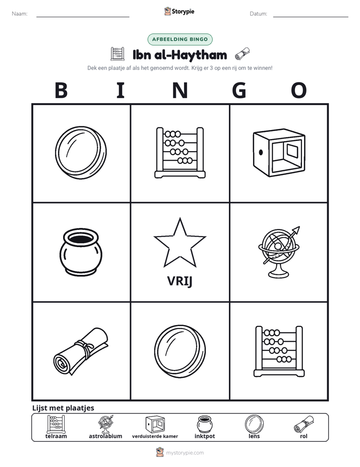 Afbeelding Bingo