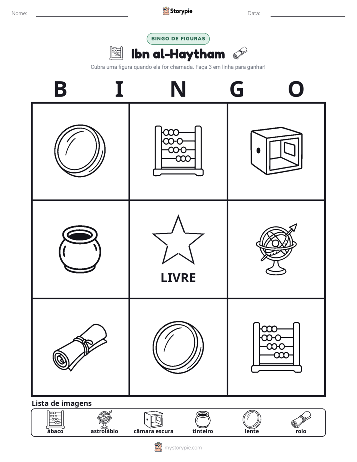 Bingo de Imagens