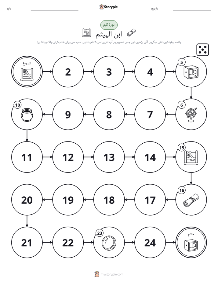 رول اور منتقل کریں کھیل