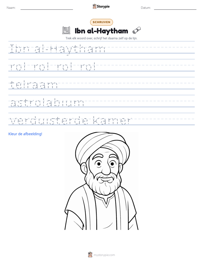 Schrijf Oefening