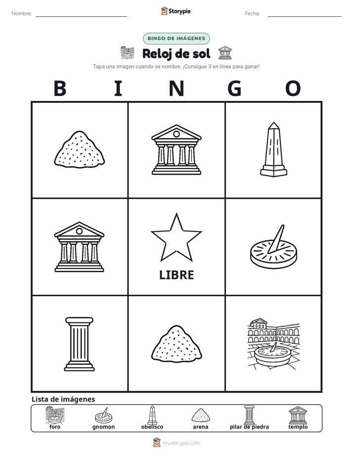 Bingo de Imágenes